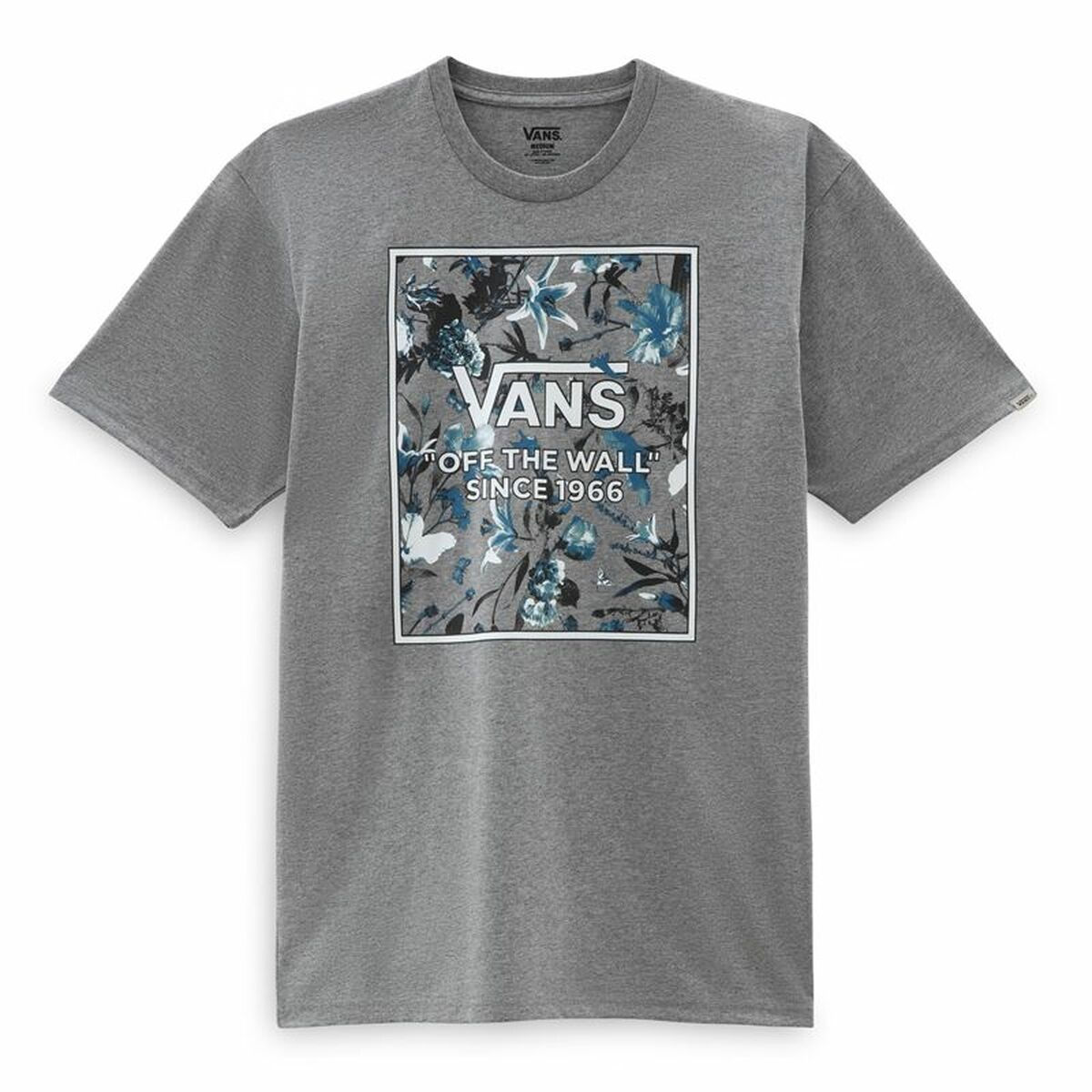 Kurzärmliges Sport T-Shirt Vans Night Dunkelgrau (M)