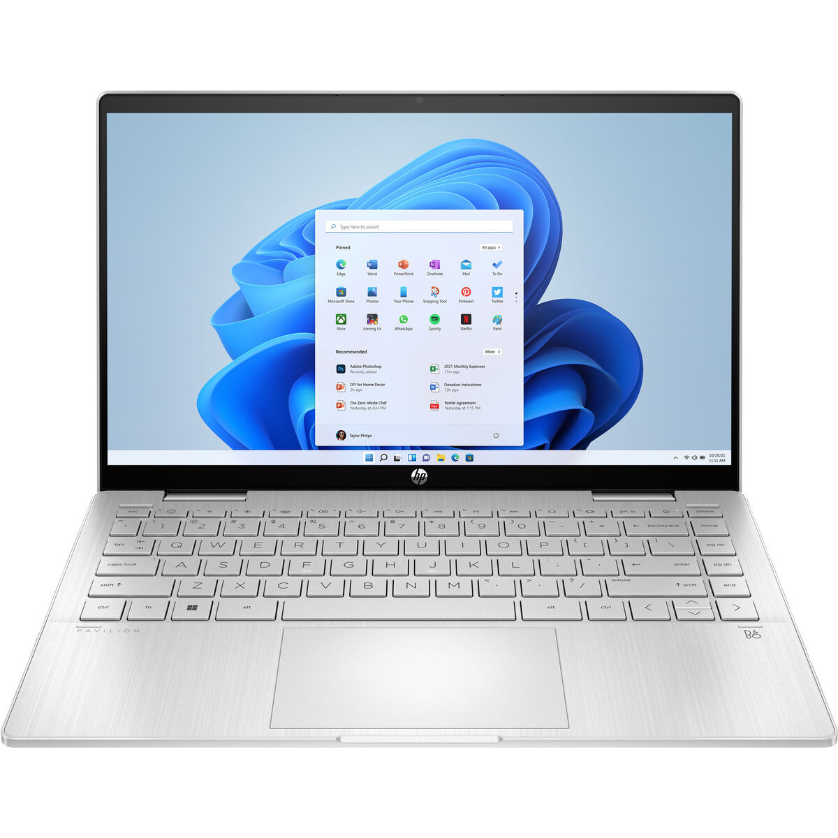 Notebook HP 14-ek0015ns Qwerty Spanisch Intel Core i5-1235U 512 GB SSD 8 GB R