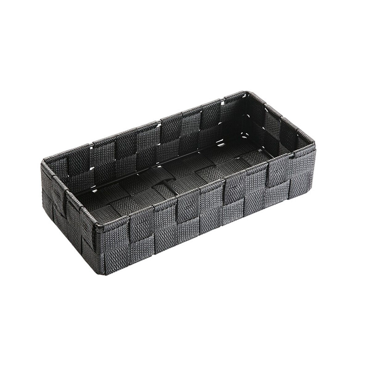 Aufbewahrungsbox Versa Nali Grau 12 x 6 x 25 cm
