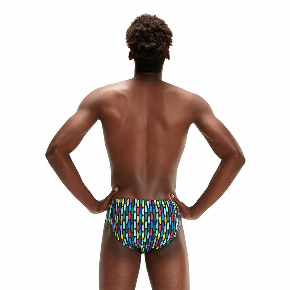 Miniaturbild: Herren-Slip Speedo Allover Schwimmen Bunt