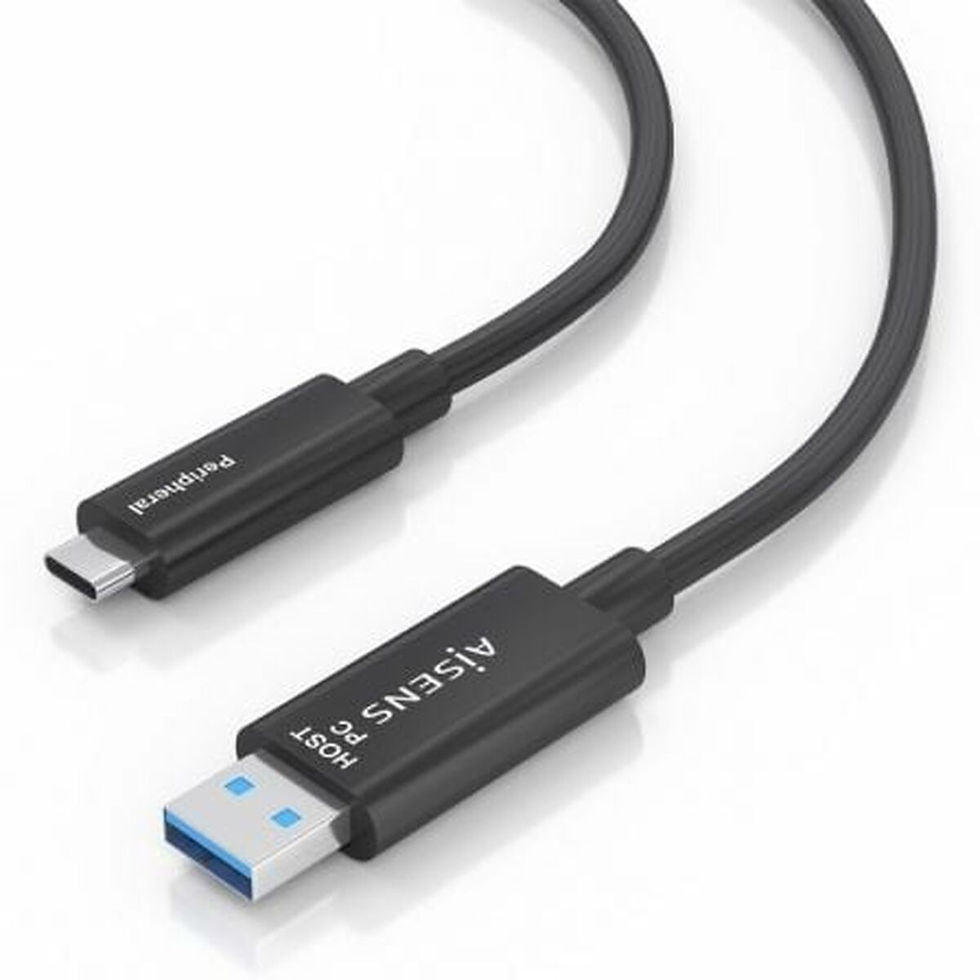 USB-Kabel Aisens A157-0925 Schwarz