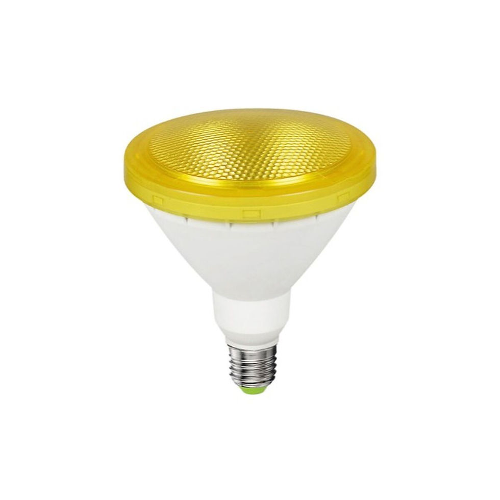 Miniaturbild: LED-Lampe EDM Gelb F 15 W E27 1200 Lm Ø 12 x 13,8 cm (RGB)