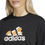 Miniaturbild: Damen Kurzarm-T-Shirt Adidas Flower Pack Bos Schwarz