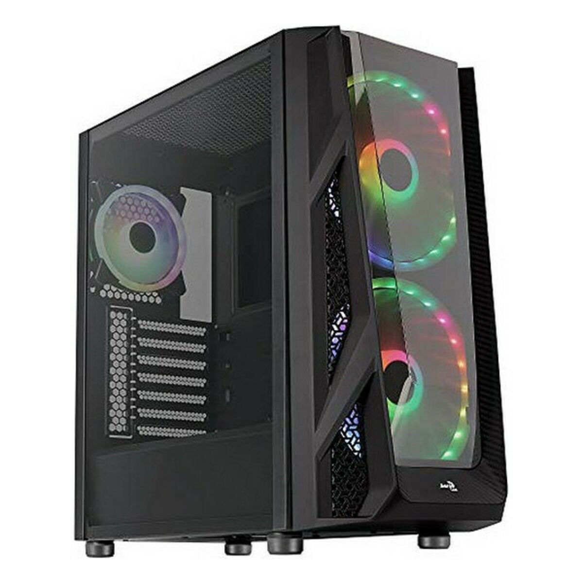 Gehäuse Semitour Mikro ATX / Mini ITX / ATX Aerocool ACCM-PB20033.11 RGB USB 