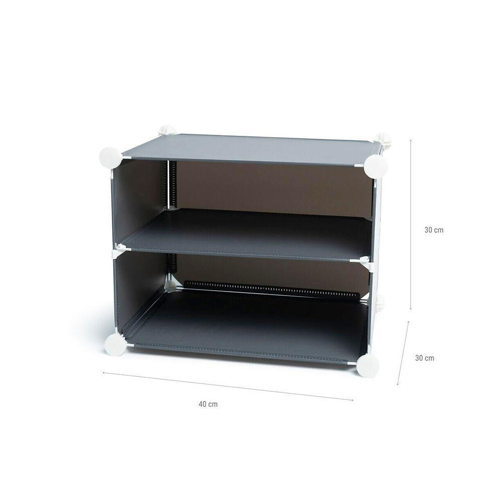 Miniaturbild: Schuhschrank Grau (Restauriert B)