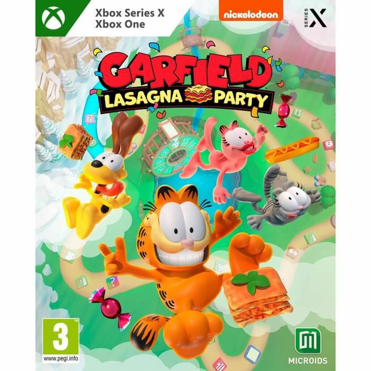 Videospiel Xbox One Microids Garfield: Lasagna Party