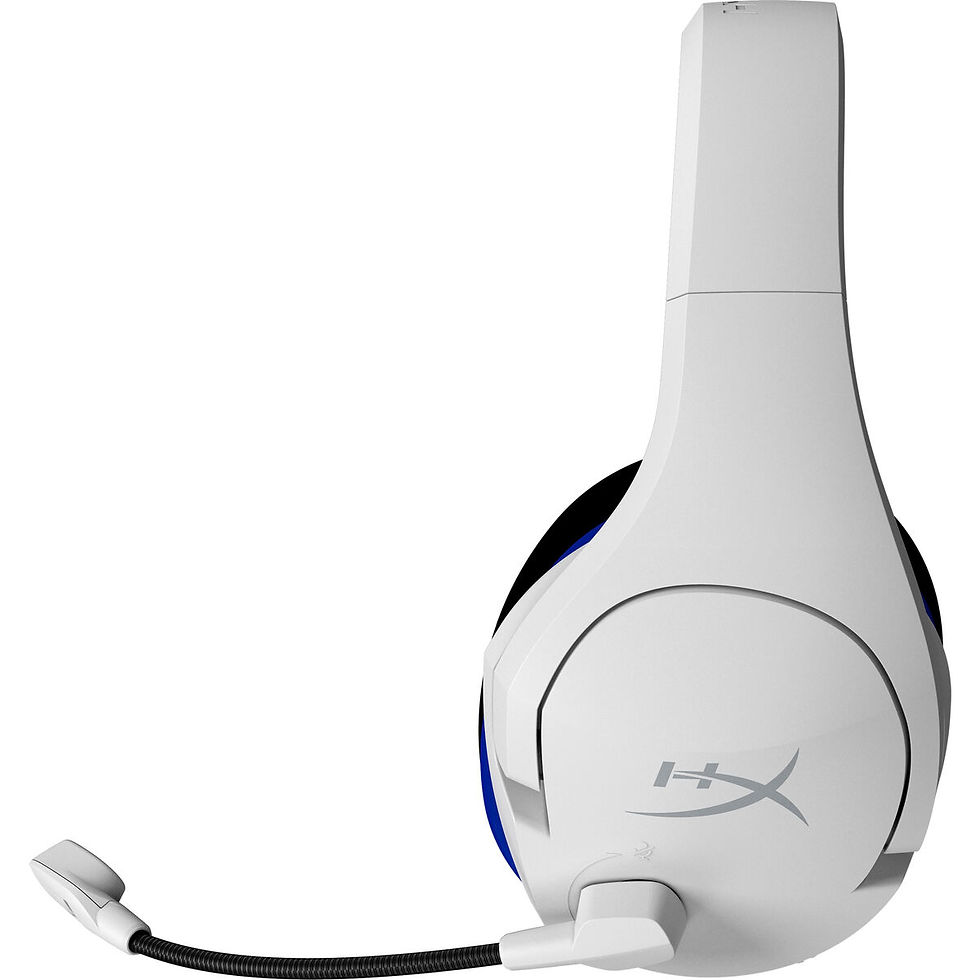 Miniaturbild: Gaming Headset mit Mikrofon Hyperx Cloud Stinger Core - PS5-PS4 Blau/Weiß Wei