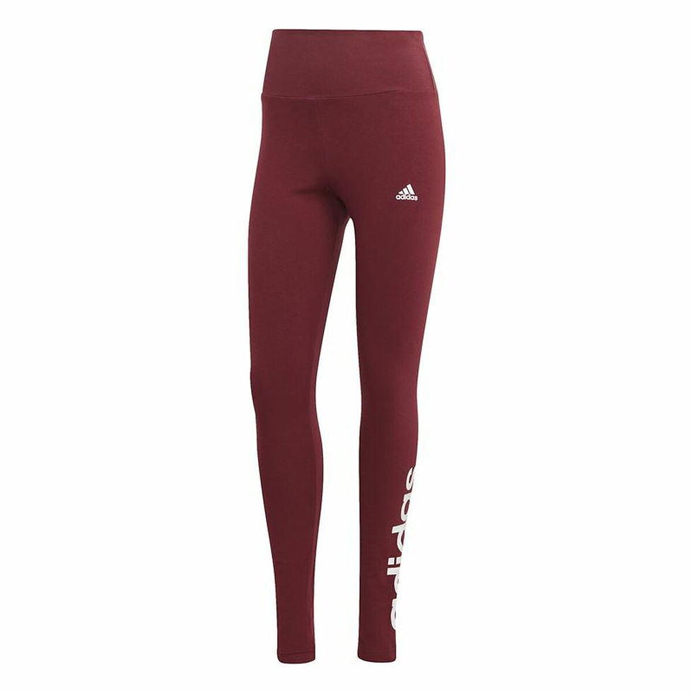 Sporthose Damen Adidas Granatrot