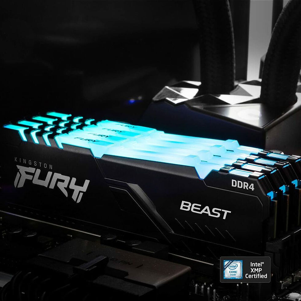 Miniaturbild: RAM Speicher RGB Kingston KF432C16BBAK2/32 3200 MHz 32 GB DDR4