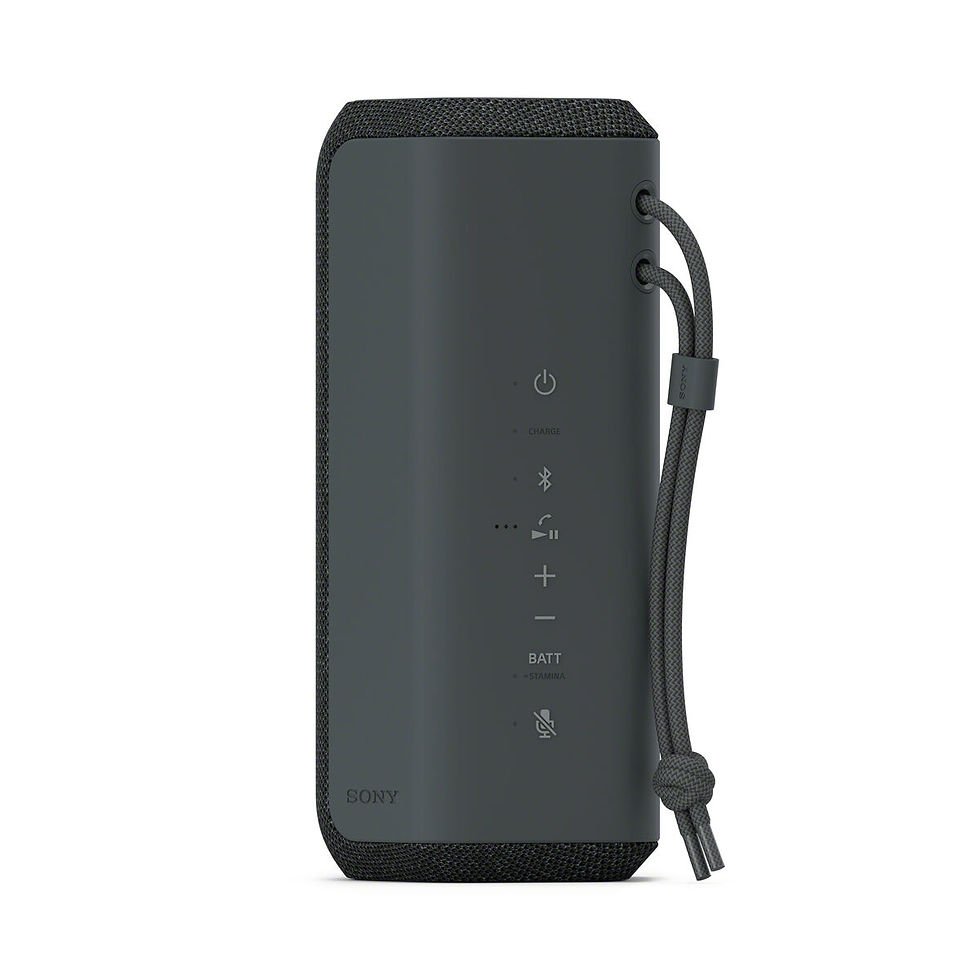 Miniaturbild: Tragbare Lautsprecher Sony SRSXE200B Schwarz