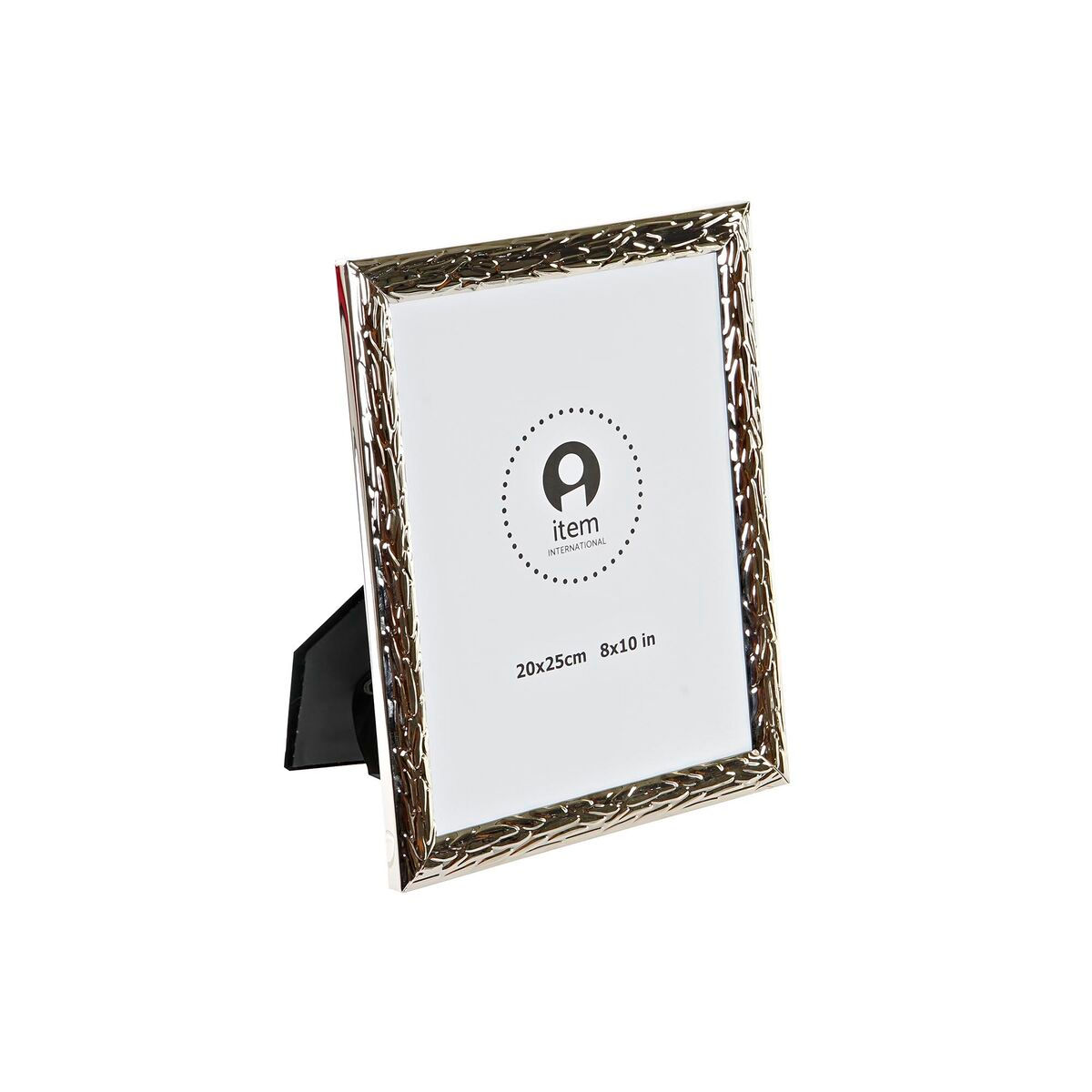 Fotorahmen DKD Home Decor Metall Silberfarben Traditionell 30 x 40 cm 22 x 2