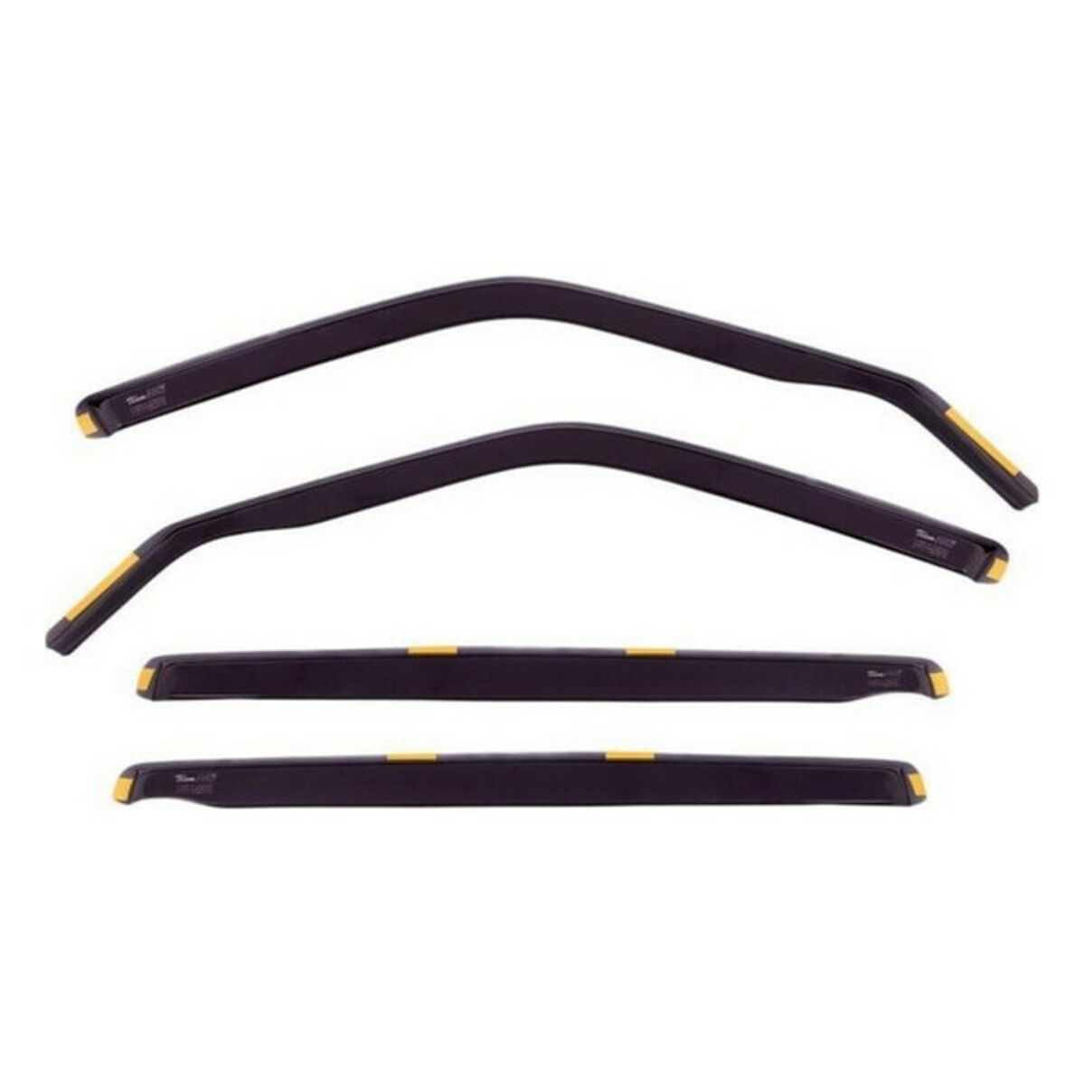 Windabweiser HEKO 13114 4 Stücke Frontal Rückseite