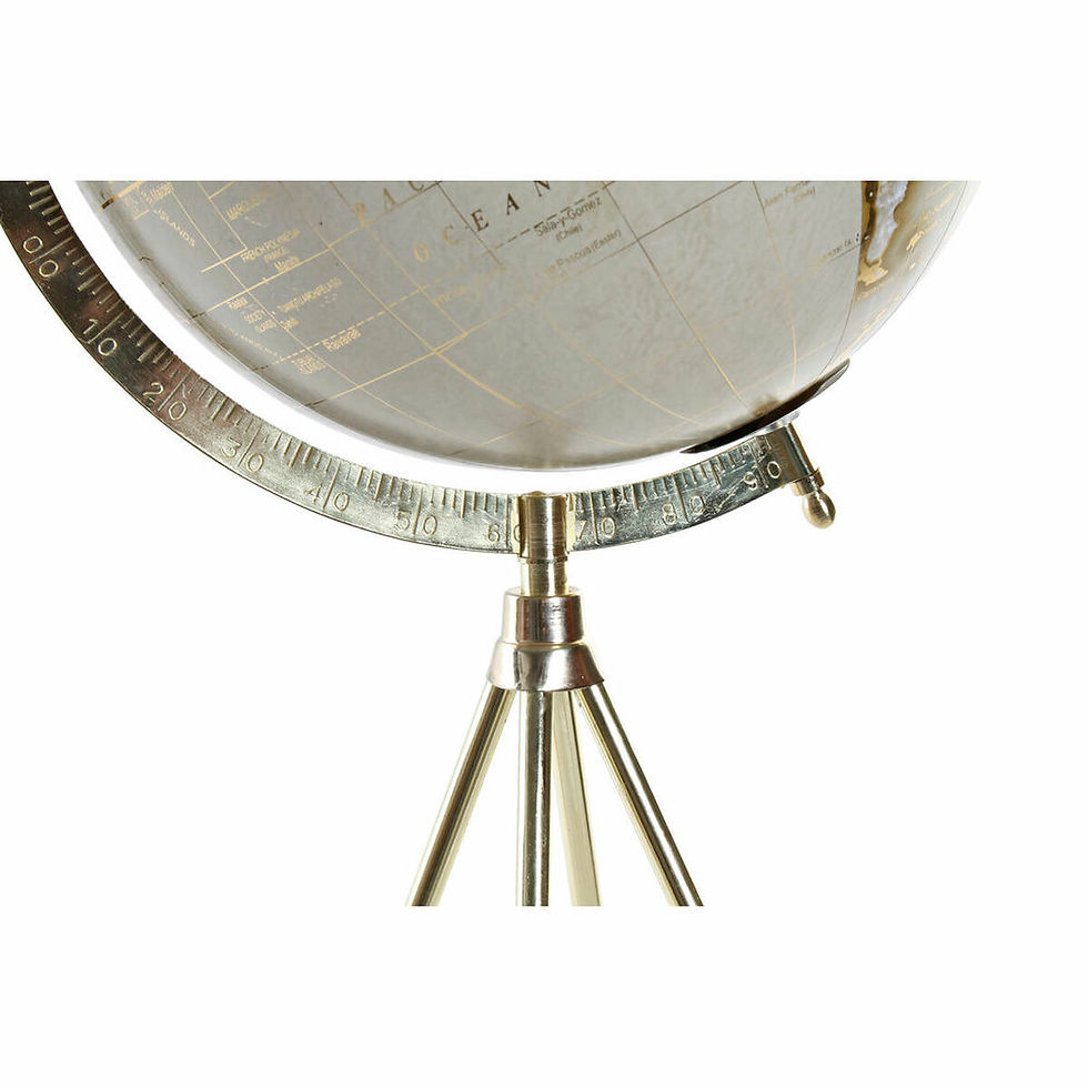Miniaturbild: Terraqueo-Globus DKD Home Decor Grau Gold Kolonial 27 x 25 x 61 cm