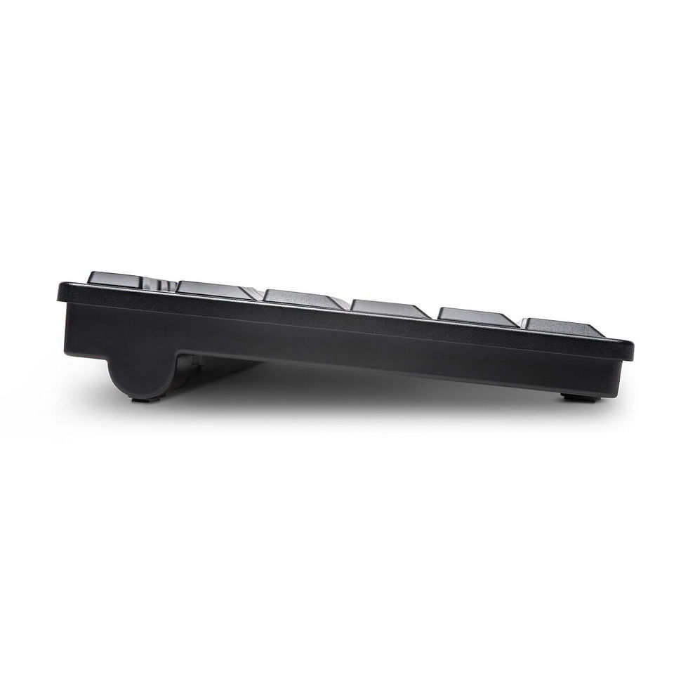 Miniaturbild: Tastatur mit Drahtloser Maus Kensington Schwarz Qwerty Spanisch QWERTY