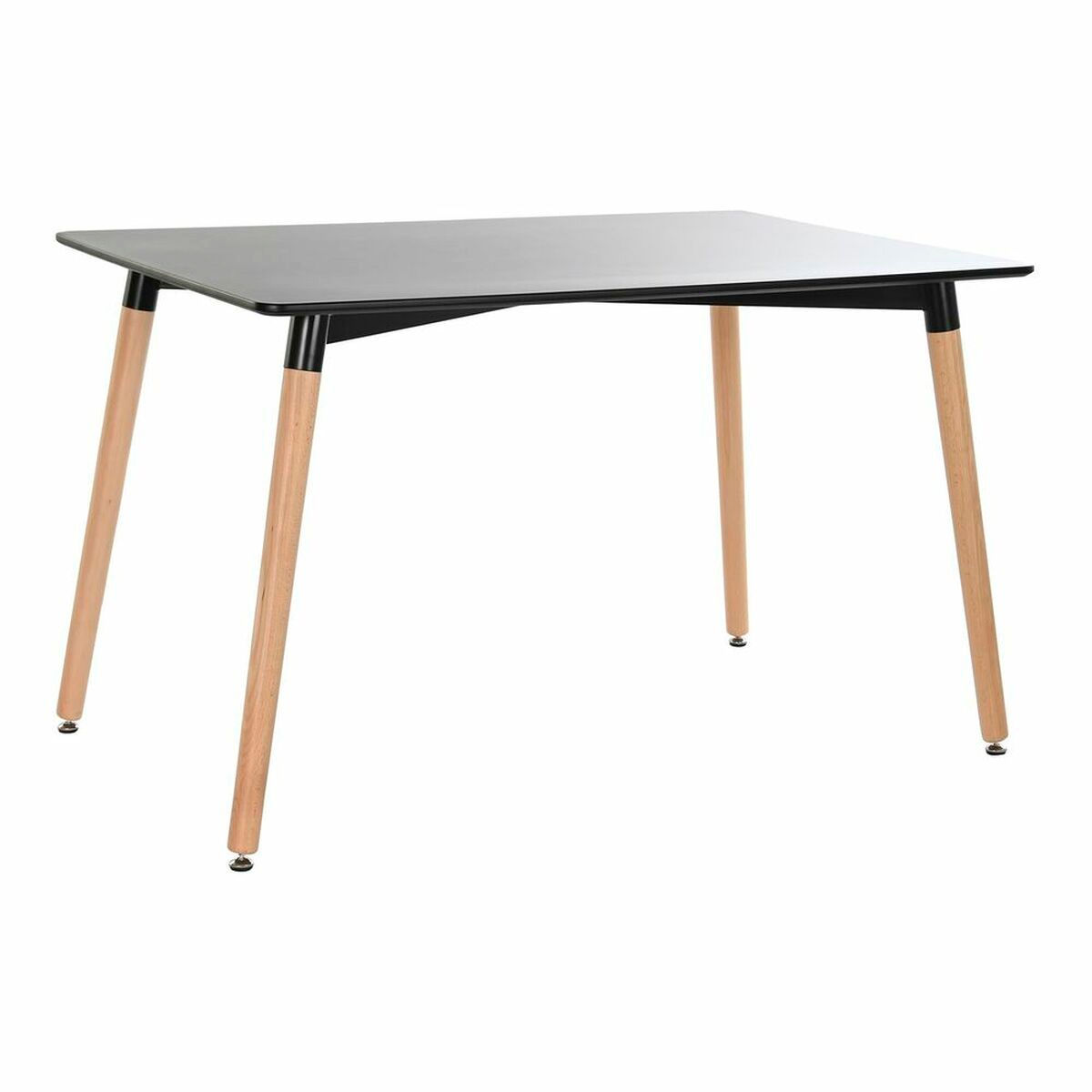 Esstisch DKD Home Decor Schwarz natürlich Holz Birke Holz MDF 120 x 80 x 74 c
