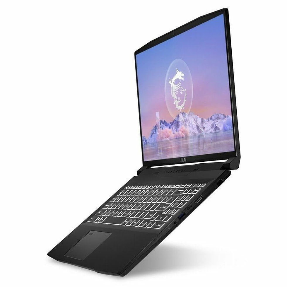 Miniaturbild: Notebook MSI Creator M16 B12UDX-688XES Qwerty Spanisch i7-12650H 16 GB RAM 51