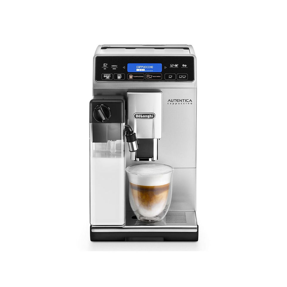 Superautomatische Kaffeemaschine DeLonghi Cappuccino ETAM 29.660.SB Silberfar