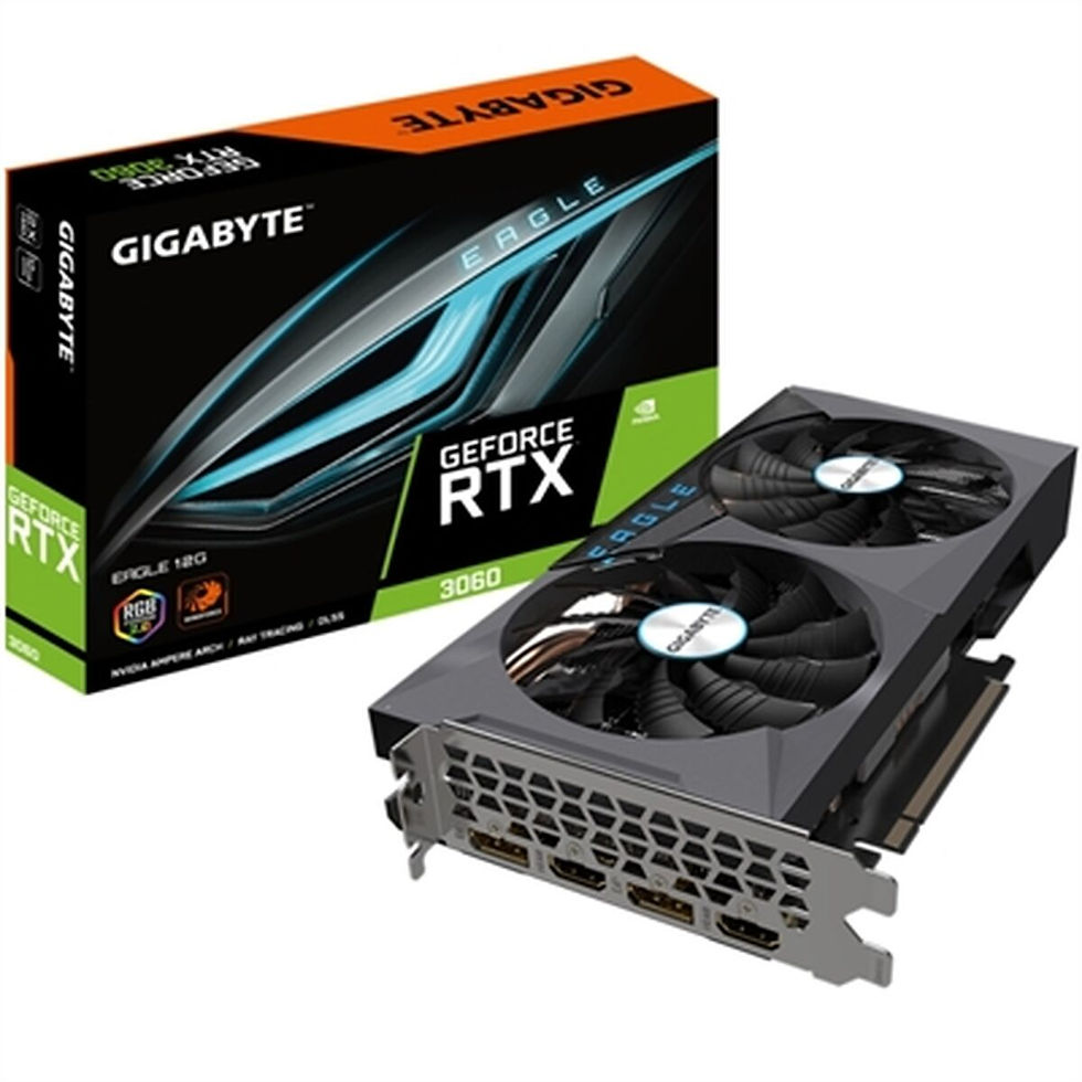 Miniaturbild: Grafikkarte Gigabyte RTX 3060 EAGLE 12 GB GDDR6