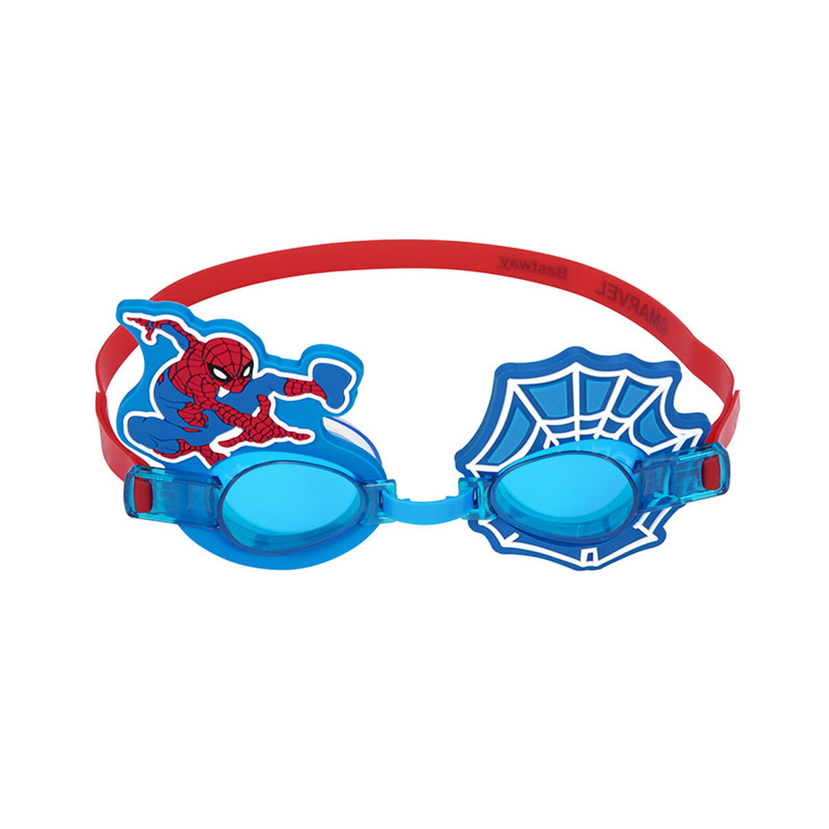 Bestway Spiderman Schwimmbrille für Kinder mit Silikonband +3 Jahre Strand un