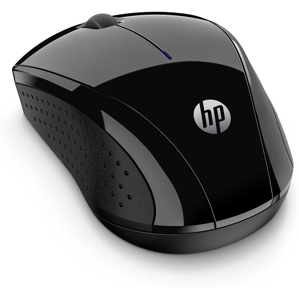 Miniaturbild: Schnurlose Mouse HP Ratón inalámbrico HP 220 Silent Schwarz
