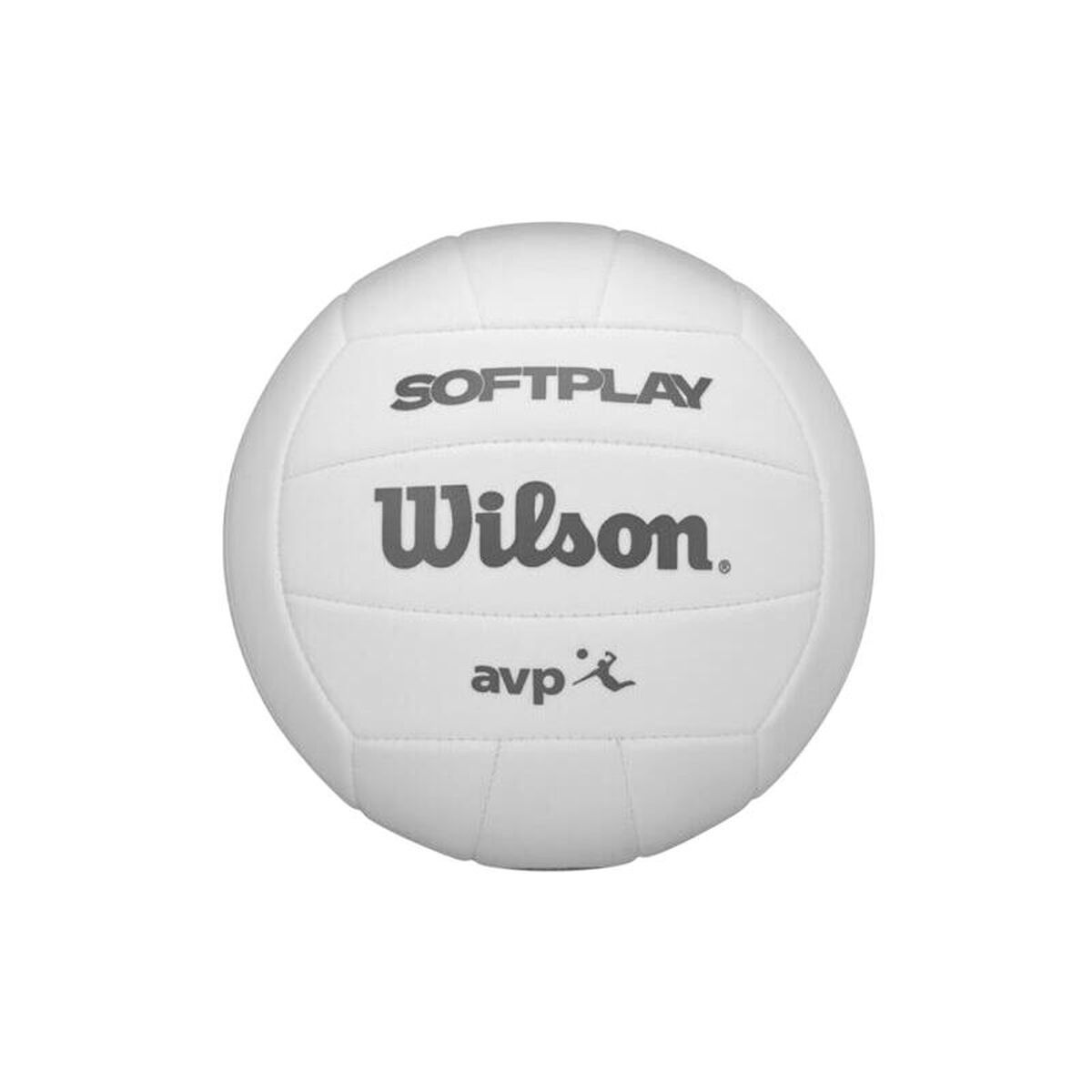 Beach-Volleyball Wilson Avp Soft Play Vb White Weiß Kunstleder Größe 5 (Einhe