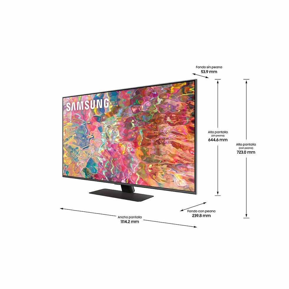 Miniaturbild: Smart TV Samsung QE50Q80BAT 50" Wi-fi 4K Ultra HD QLED Dolby Atmos