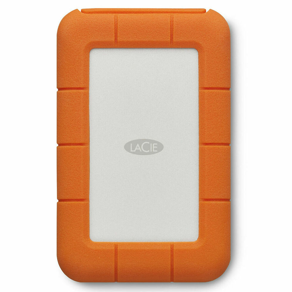 Miniaturbild: Externe Festplatte LaCie Rugged Secure Orange 2 TB 2 TB SSD