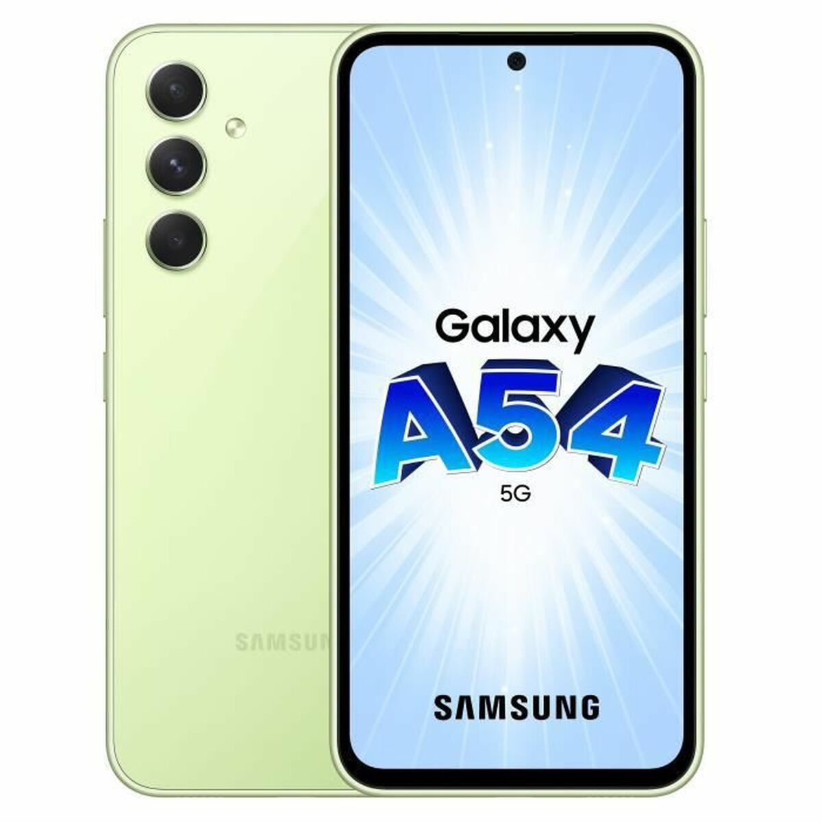 Smartphone Samsung A54 5G 128 GB grün Neongrün 8 GB RAM 128 GB