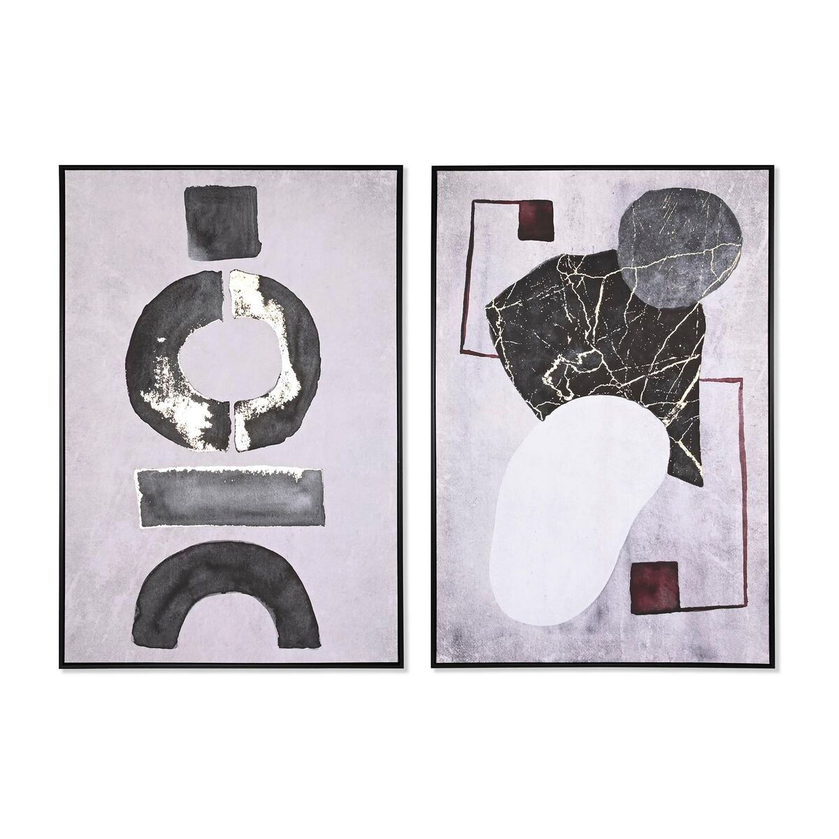 Bild DKD Home Decor 83 x 4,5 x 122,5 cm 83 x 4,5 x 123 cm abstrakt Moderne (2