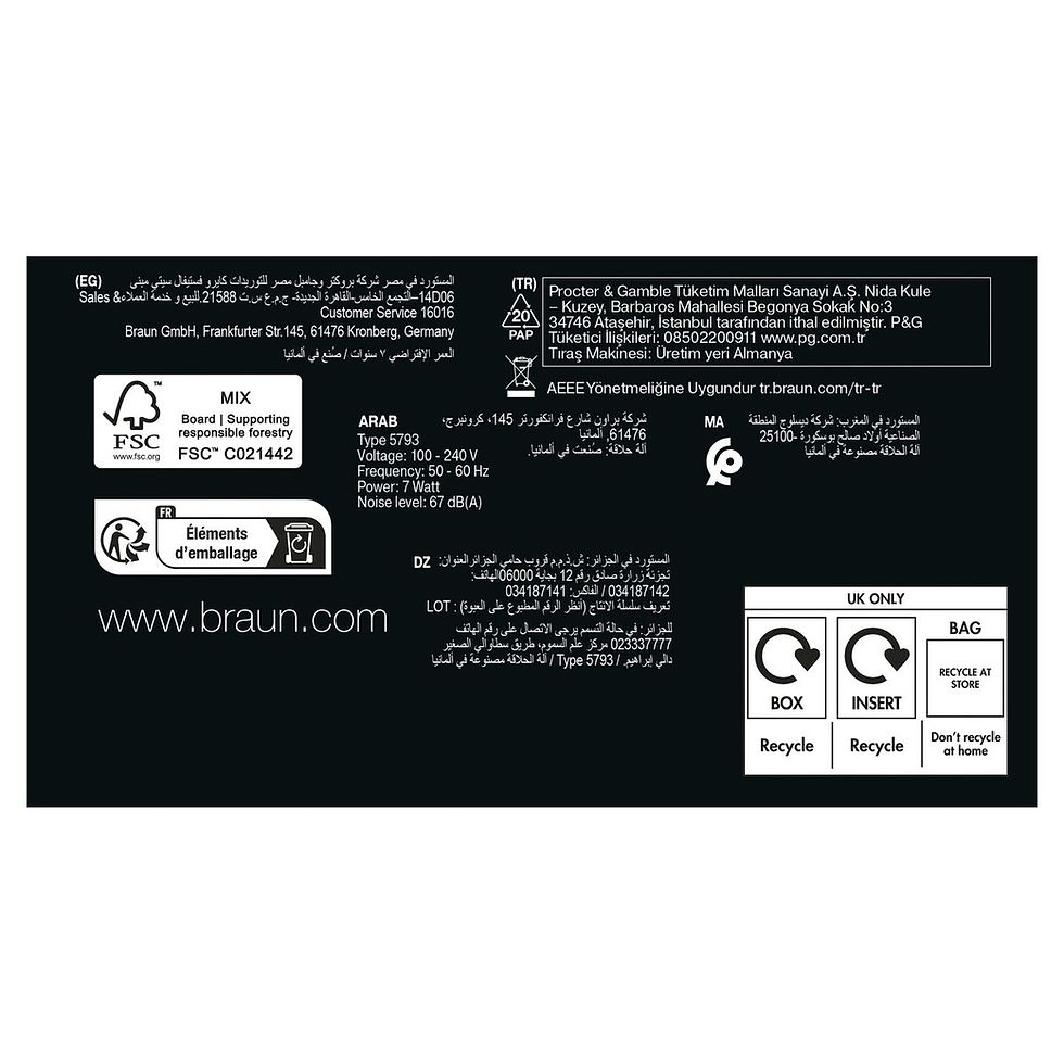 Miniaturbild: Rasierer Braun