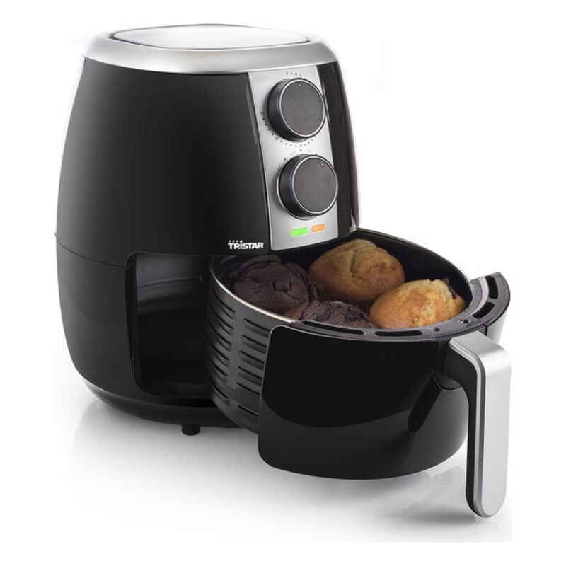 Miniaturbild: Fritteuse ohne Öl Tristar FR-6989 3,5 L 1500 W Schwarz Schwarz/Silberfarben