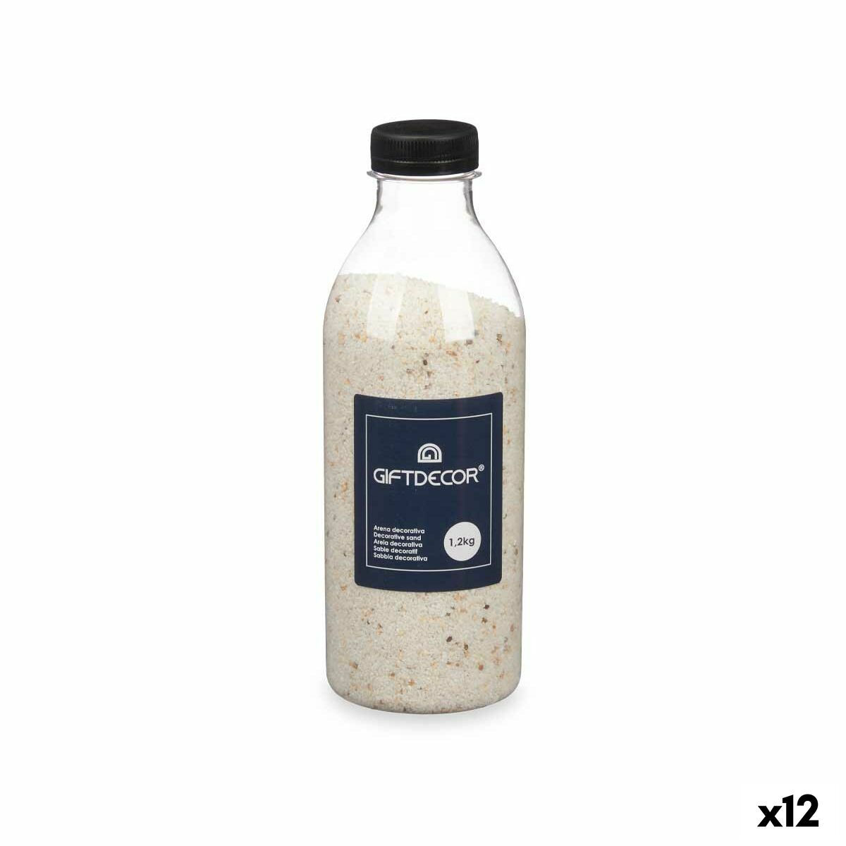 Dekorativer Sand Weiß 1,2 kg (12 Stück)