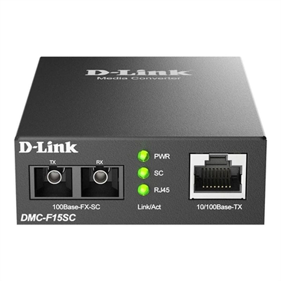 Hub USB D-Link DMC-F15SC Schwarz