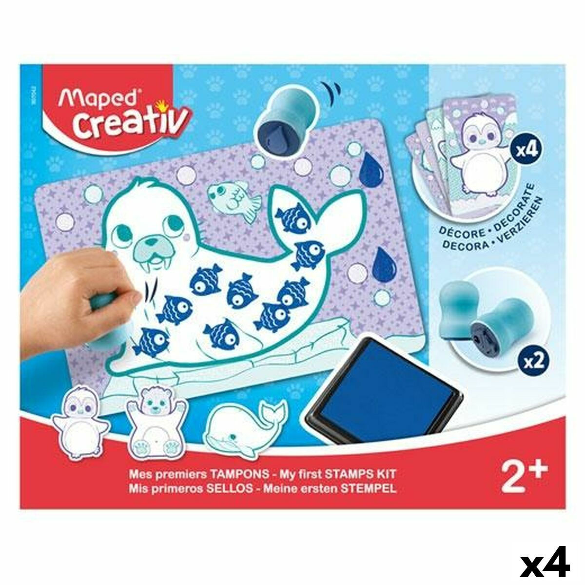 Bastelset Maped My first stamps kit (4 Stück)