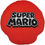 Miniaturbild: Kissen Mario Bros 43 x 3 x 43 cm Weiß Rot Polyester Pilz