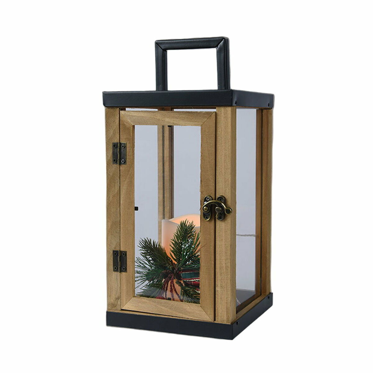 LED-Laterne Lumineo 488761 Flammeneffekt 15 x 15 x 32 cm
