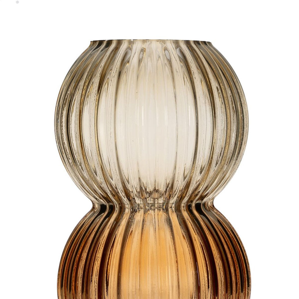 Miniaturbild: Vase Bernstein Kristall 12 x 12 x 20 cm