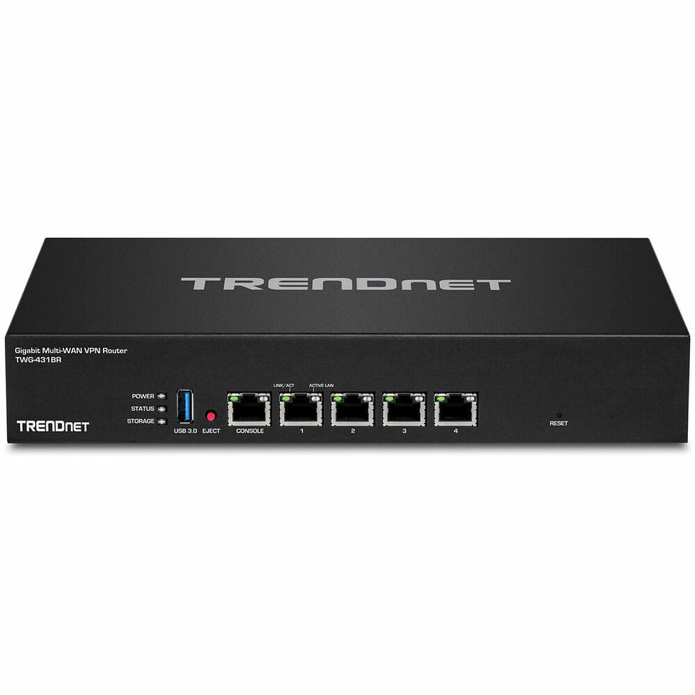 Miniaturbild: Router Trendnet TWG-431BR Schwarz