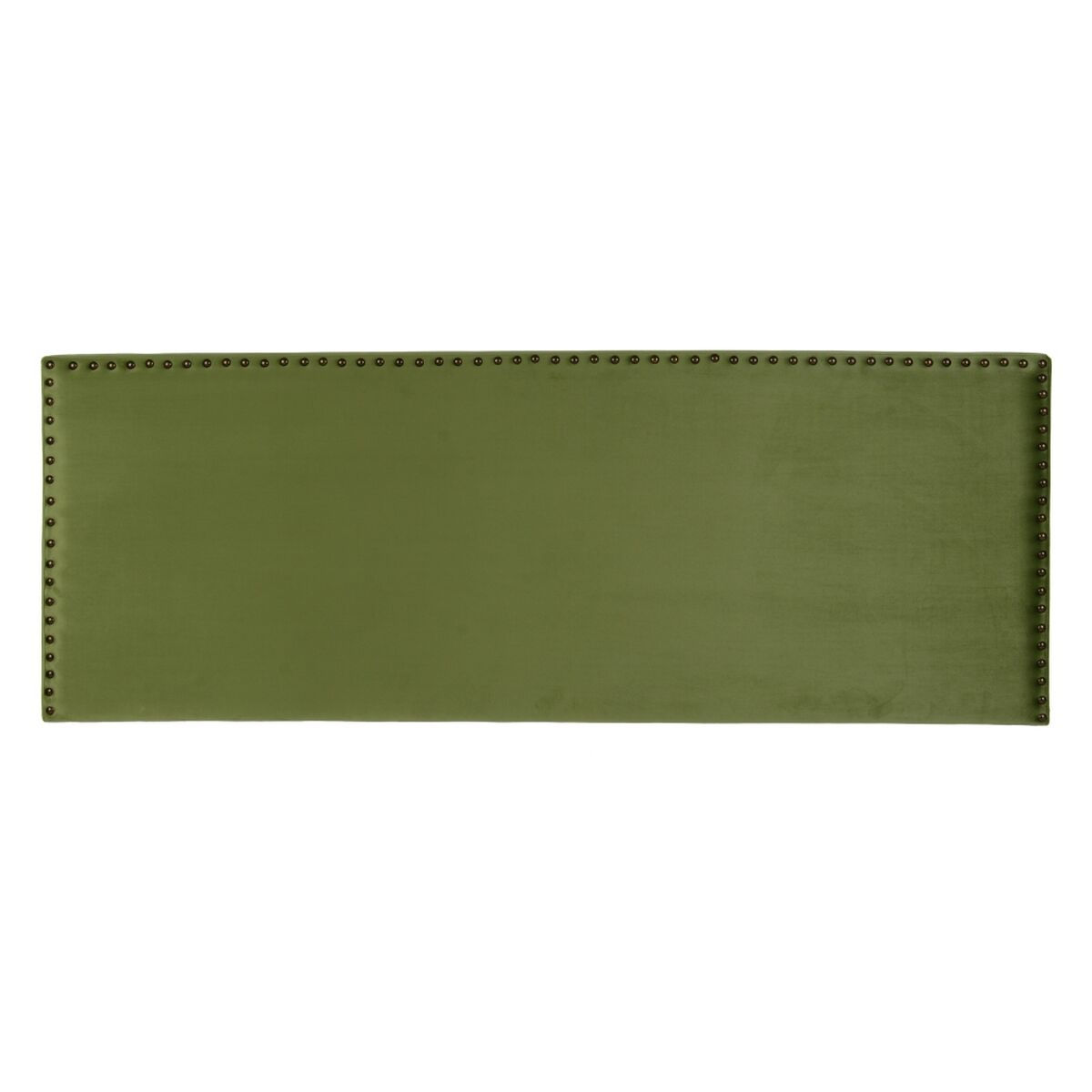 Kopfende des Betts 160 x 6 x 60 cm synthetische Stoffe grün
