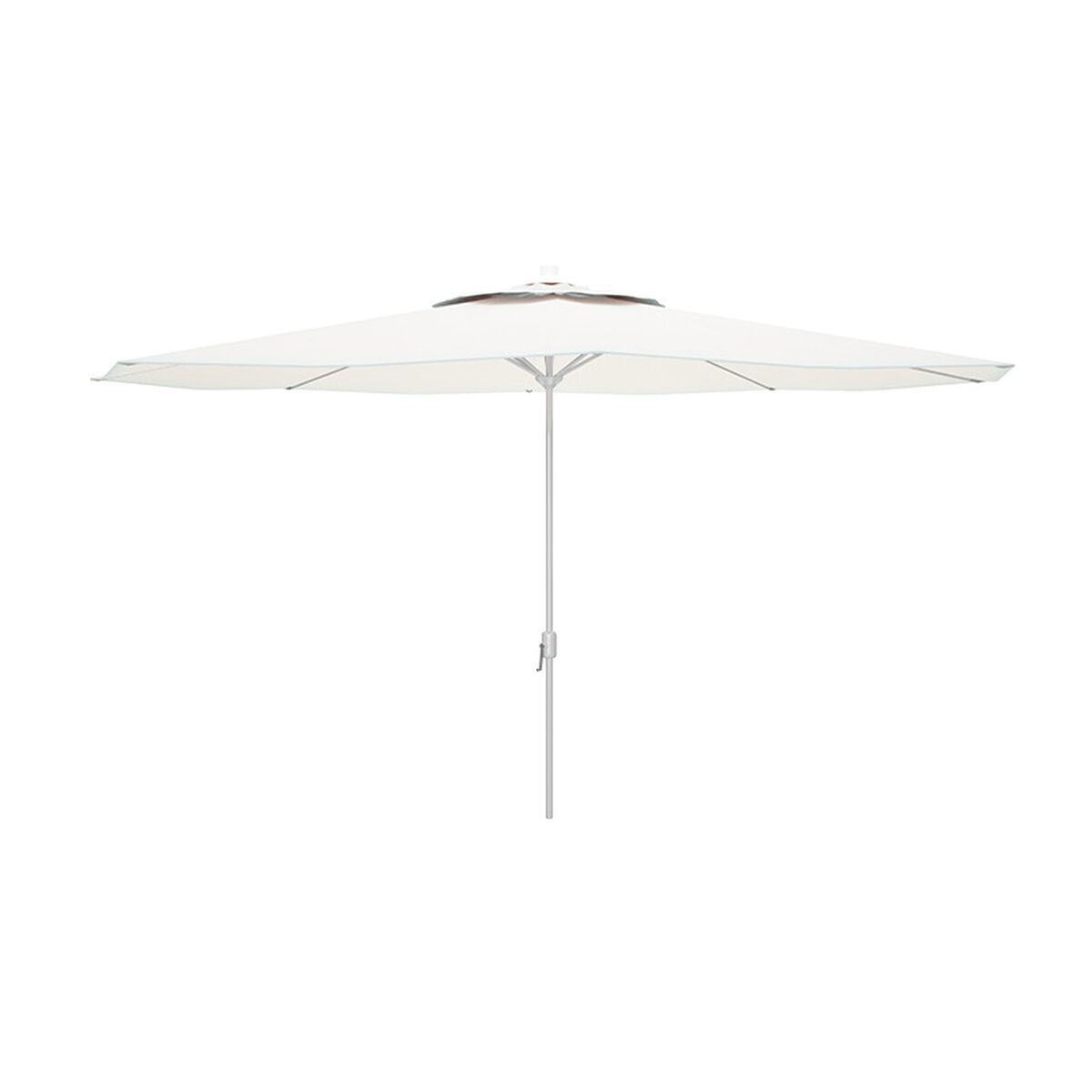 Solskærm Marbueno Weiß Polyester Stahl Ø 300 cm