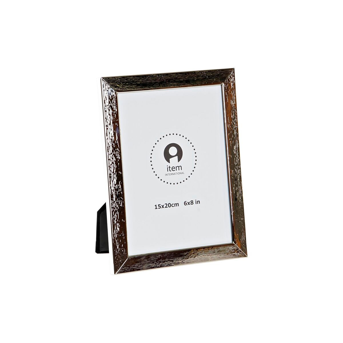 Fotorahmen DKD Home Decor Metall Bunt Silberfarben Traditionell 17 x 2 x 22 c