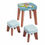 Miniaturbild: Tisch mit 2 Stühlen Ecoiffier Kunststoff Bunt (13 Stücke)