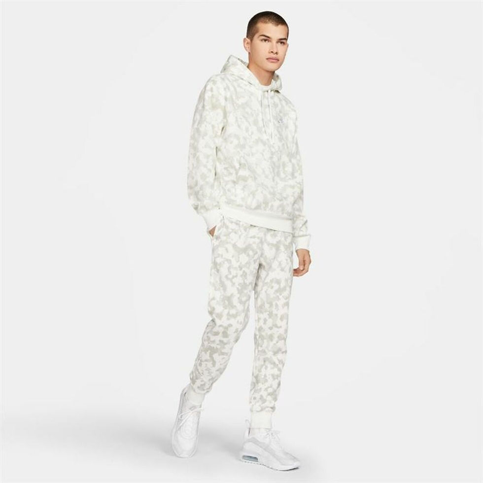 Miniaturbild: Herren Sweater mit Kapuze Sportswear Club Nike Weiß