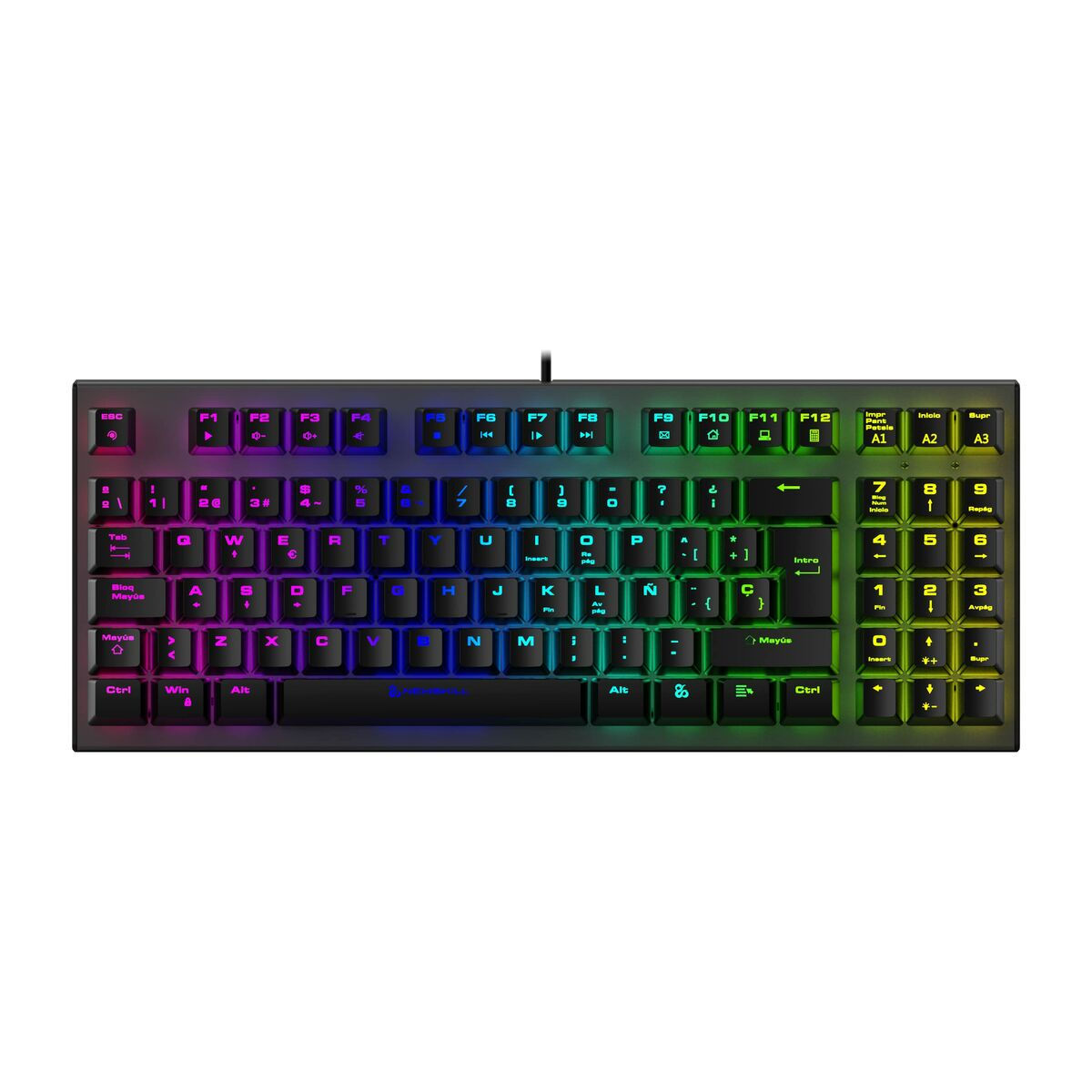 Gaming Tastatur Newskill Chronos TKL Qwerty Spanisch