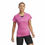 Miniaturbild: Damen Kurzarm-T-Shirt Adidas Essentials Rosa Lila