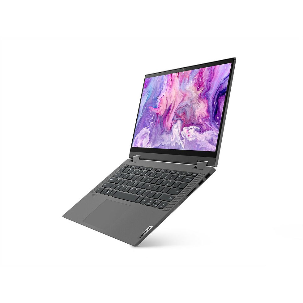 Miniaturbild: Notebook Lenovo 82HU014HSP Qwerty Spanisch 512 GB SSD 16 GB RAM 14" Ryzen 7 5