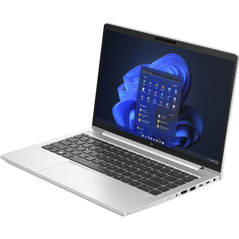 Miniaturbild: Notebook HP EliteBook 640 G10 Qwerty Spanisch 14" 512 GB SSD 16 GB RAM i5-133