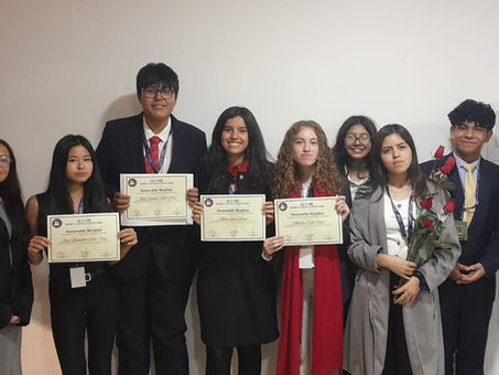 ¡Destacamos en el MUN del colegio Altair