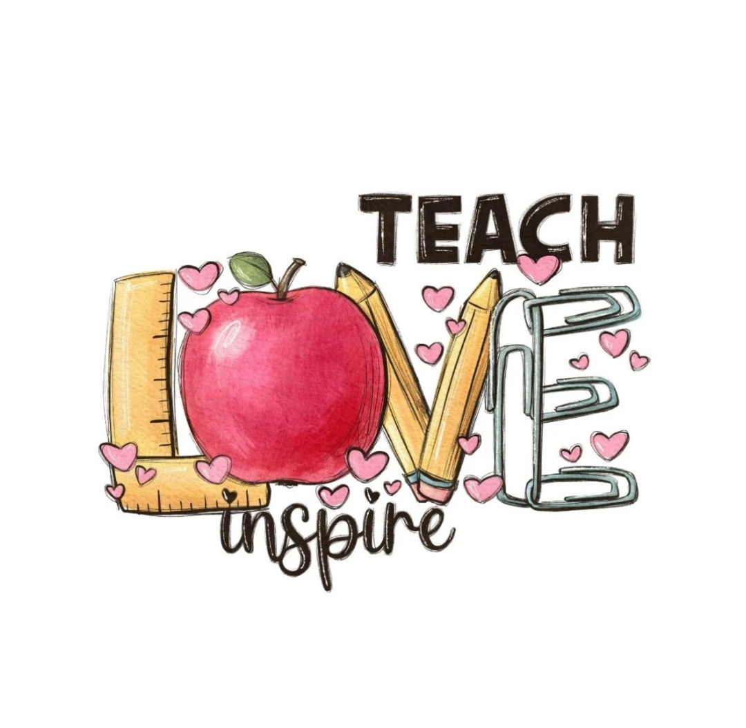 Love Teach Inspire T-Shirt 