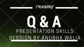 QUESTION ANSWER IN PRESENTATION SKILLS